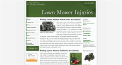 Desktop Screenshot of mowerlawyer.com